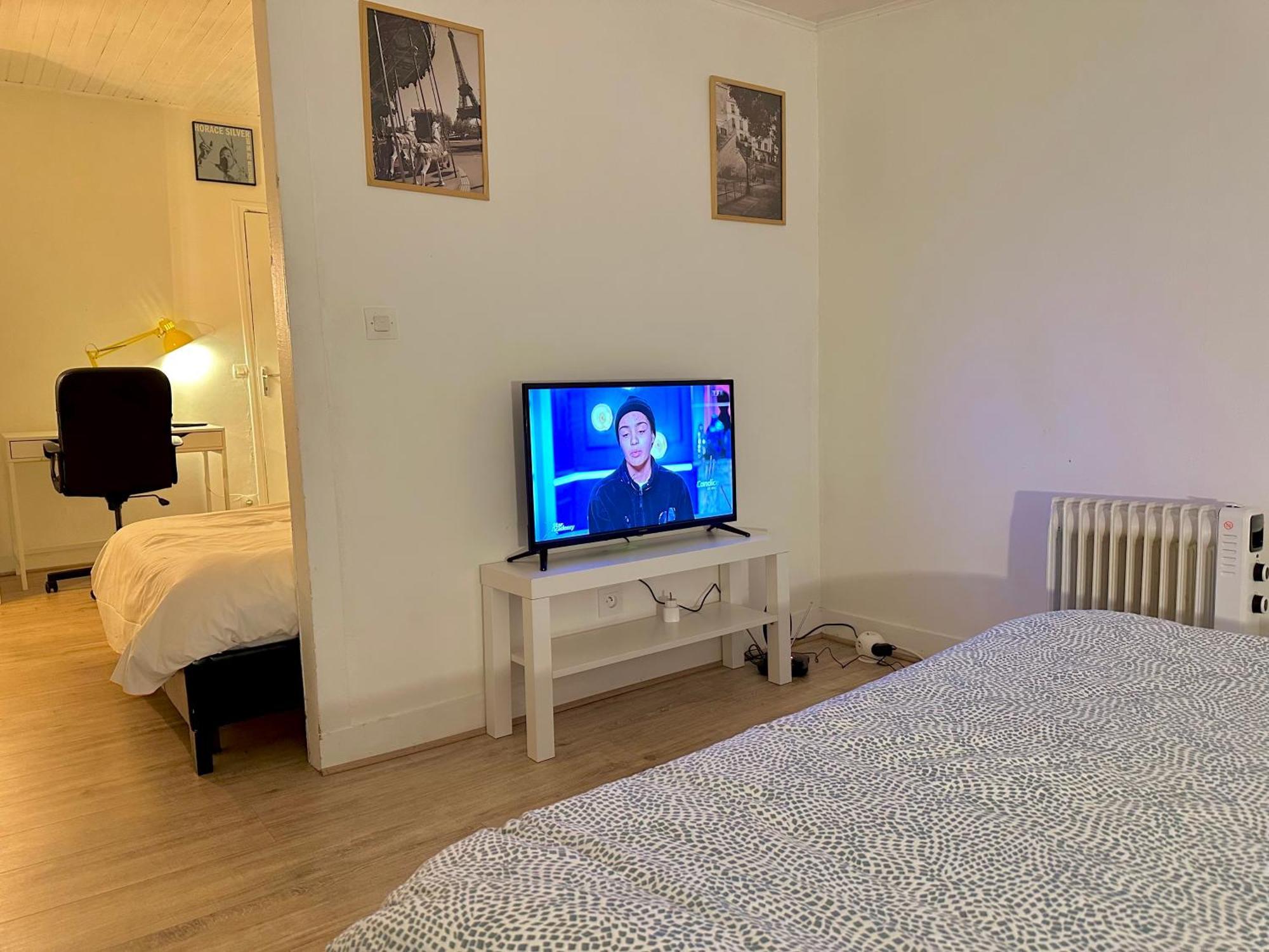 Aubervilliers Maison De Ville Pres Metro 7 By Immo Kit Bnb Zewnętrze zdjęcie