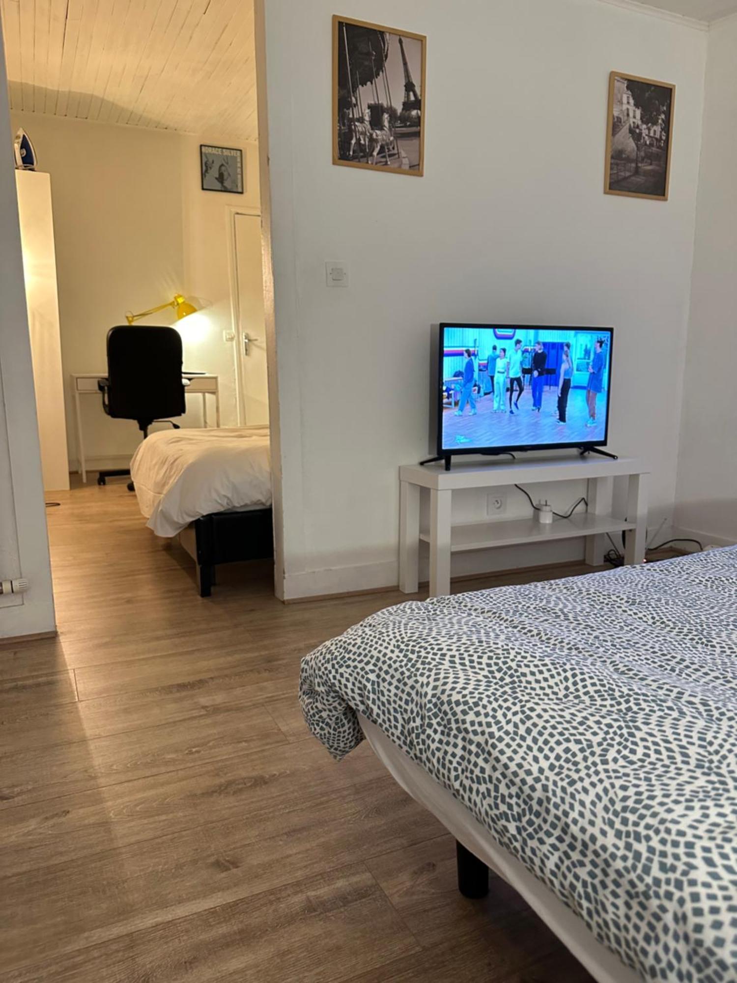 Aubervilliers Maison De Ville Pres Metro 7 By Immo Kit Bnb Zewnętrze zdjęcie