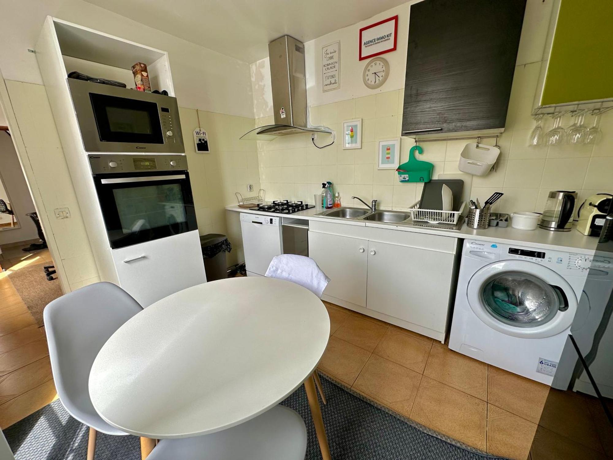 Aubervilliers Maison De Ville Pres Metro 7 By Immo Kit Bnb Zewnętrze zdjęcie