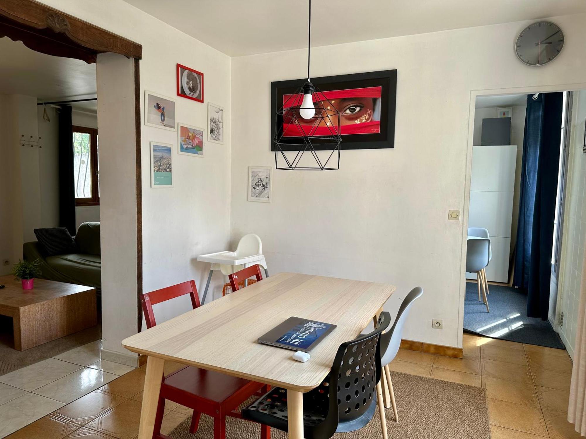Aubervilliers Maison De Ville Pres Metro 7 By Immo Kit Bnb Zewnętrze zdjęcie