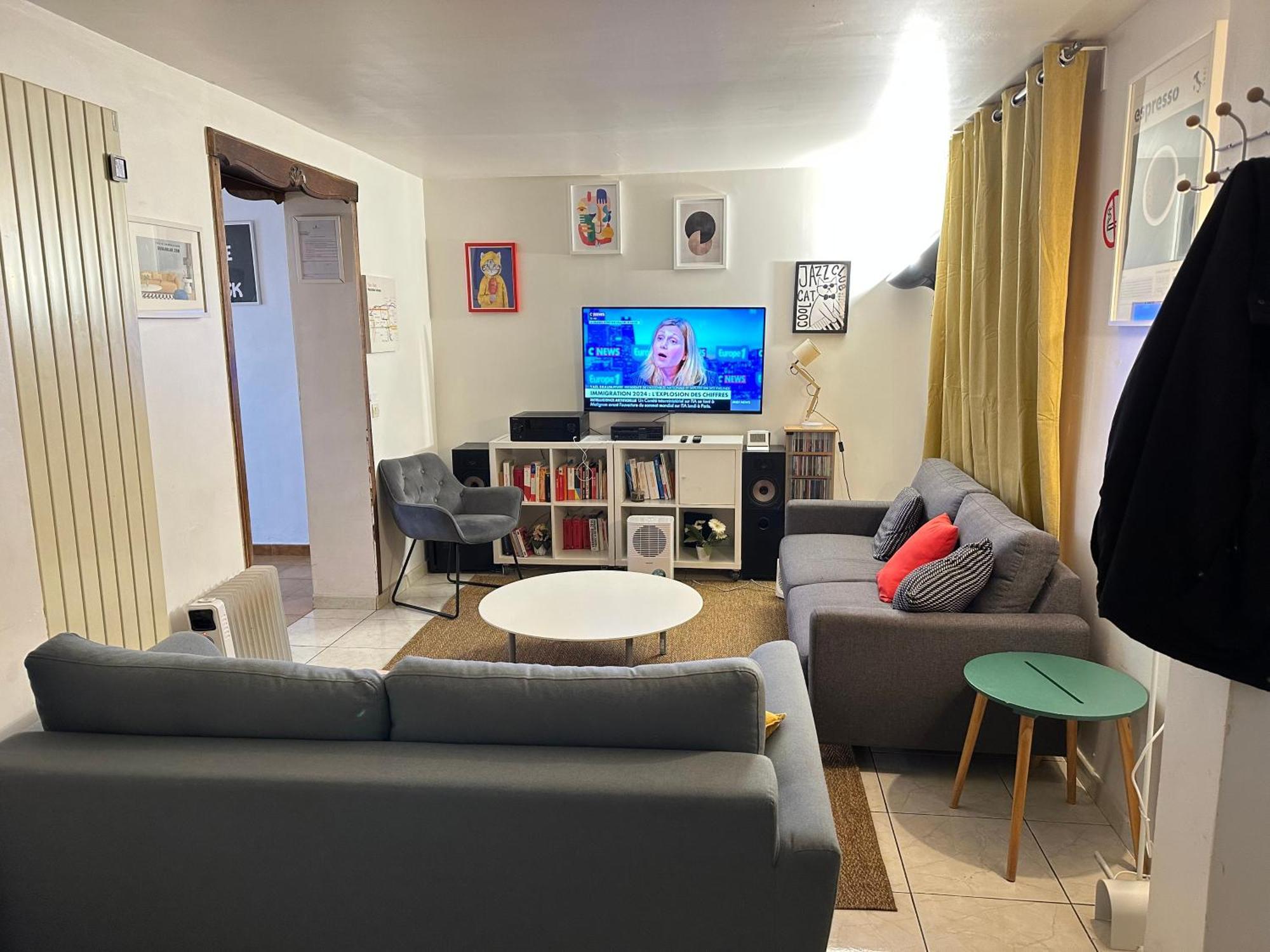 Aubervilliers Maison De Ville Pres Metro 7 By Immo Kit Bnb Zewnętrze zdjęcie